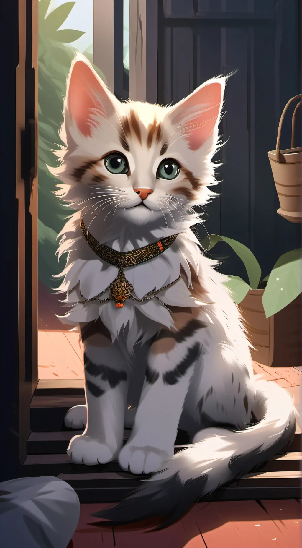 ai character: Tulip background