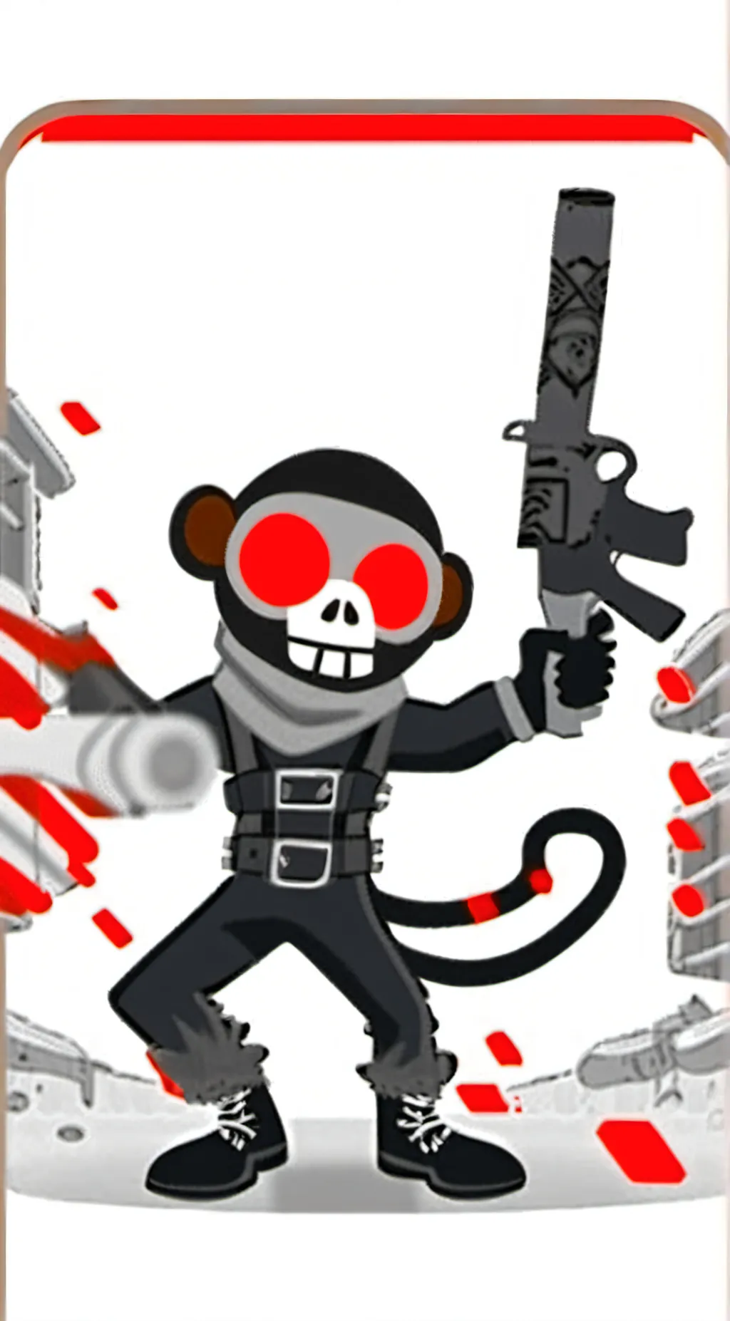 ai character: Deathling gunner background