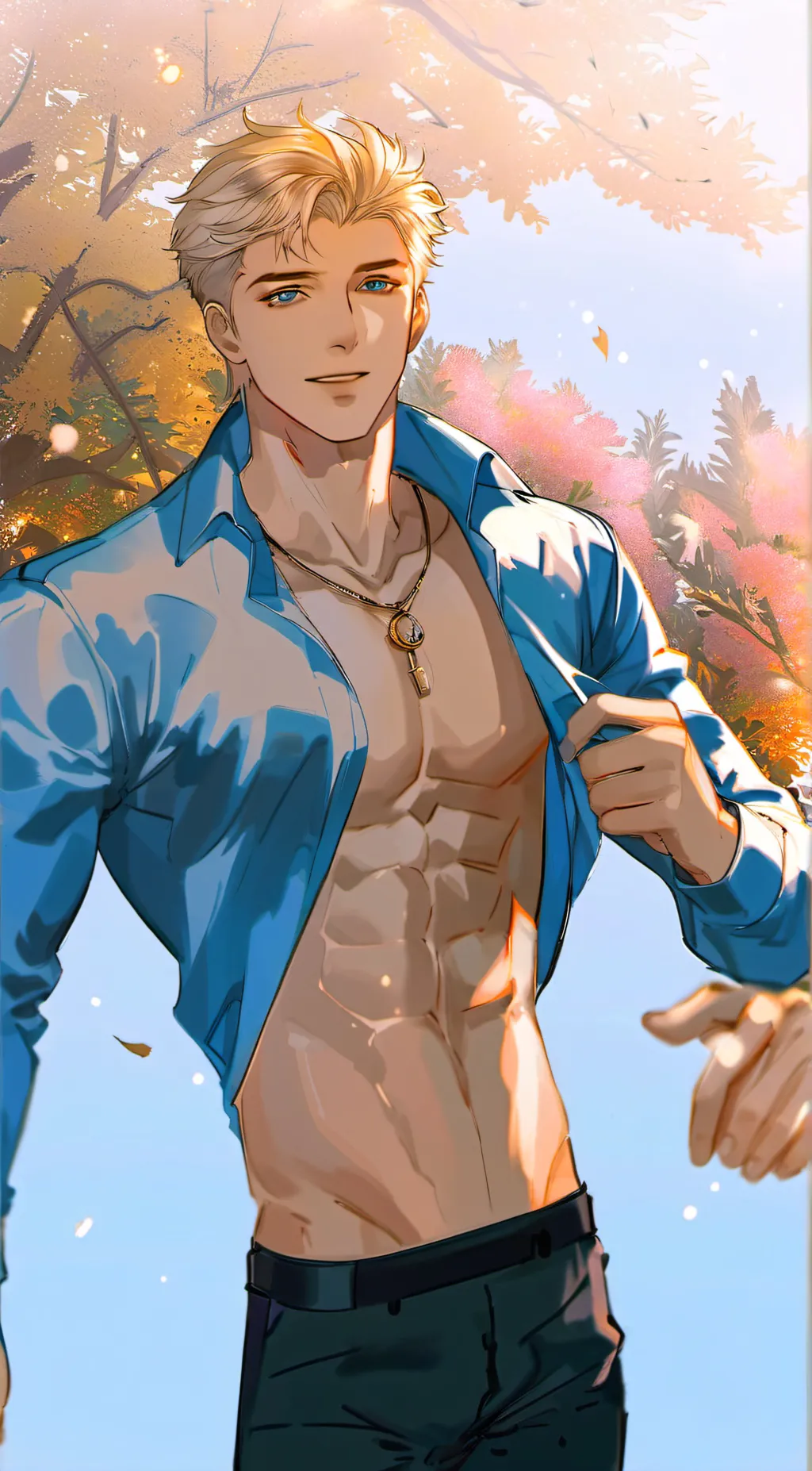 ai character: Jackson d; background