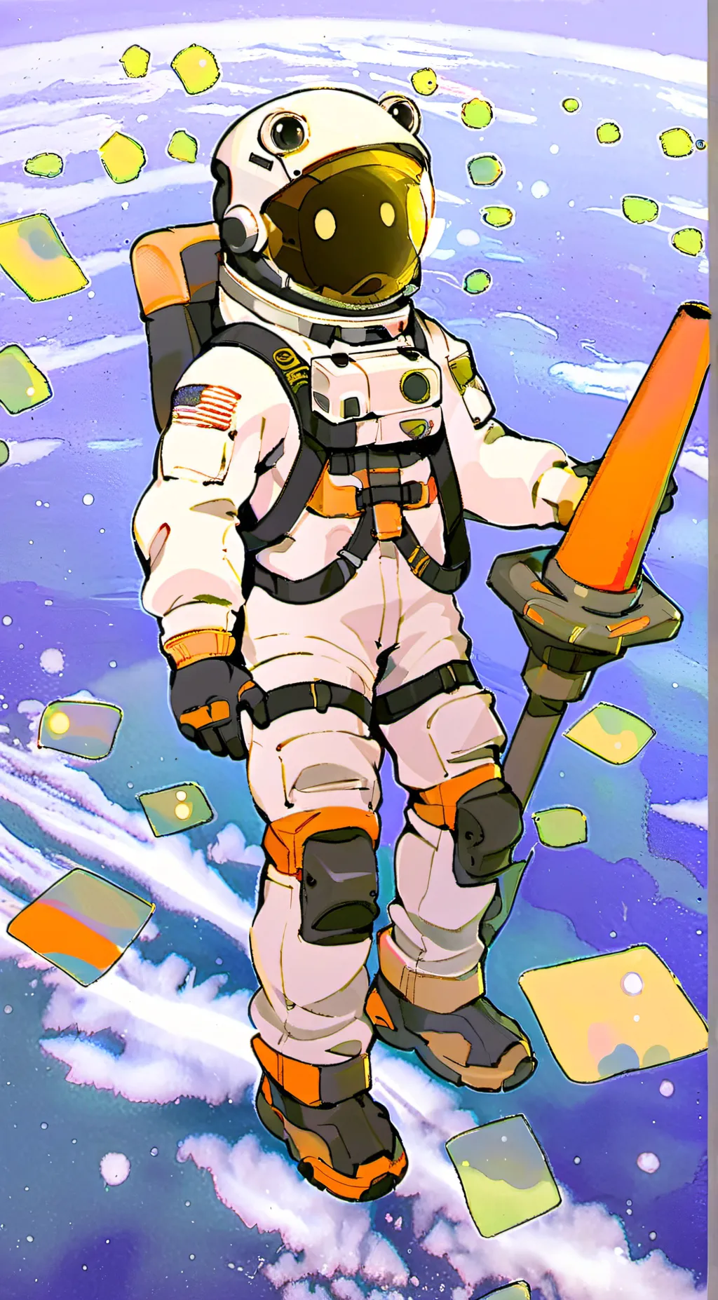 ai character: Black (Remake) background