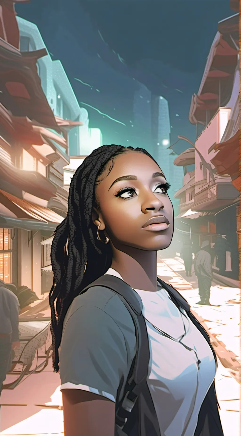 ai character: Alex background