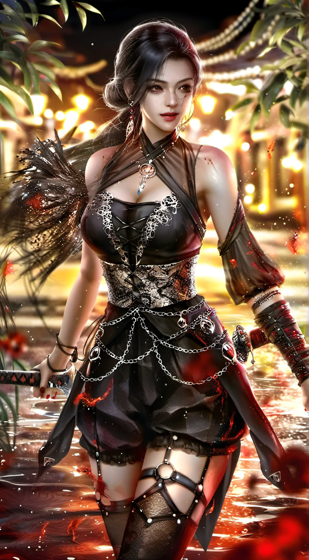 ai character: Karina Fortur background