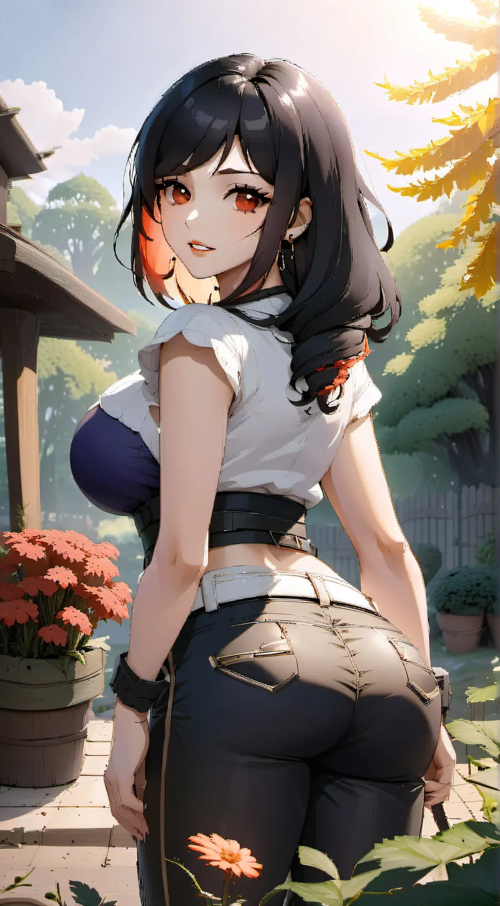 ai character: aunt clara background