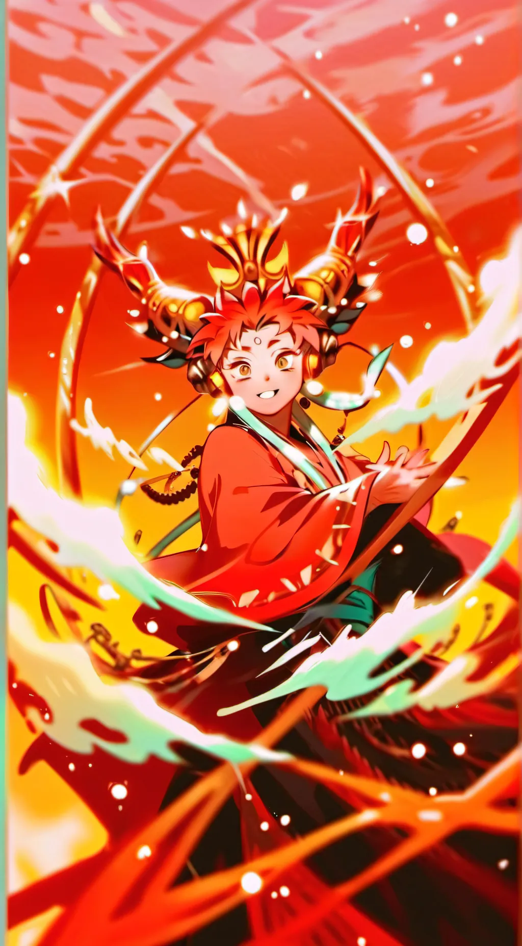 ai character: Saki background