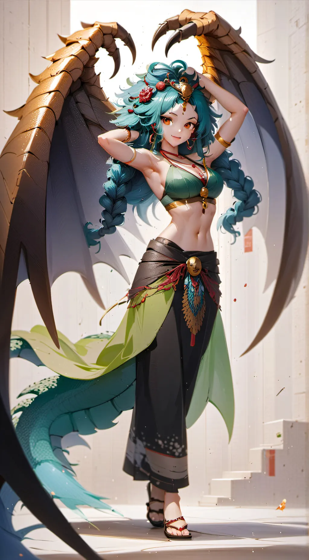 ai character: Zara background