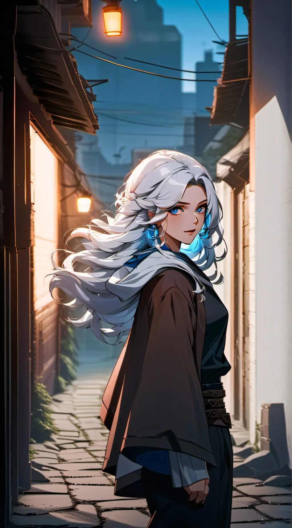 ai character: MHA + LOV background