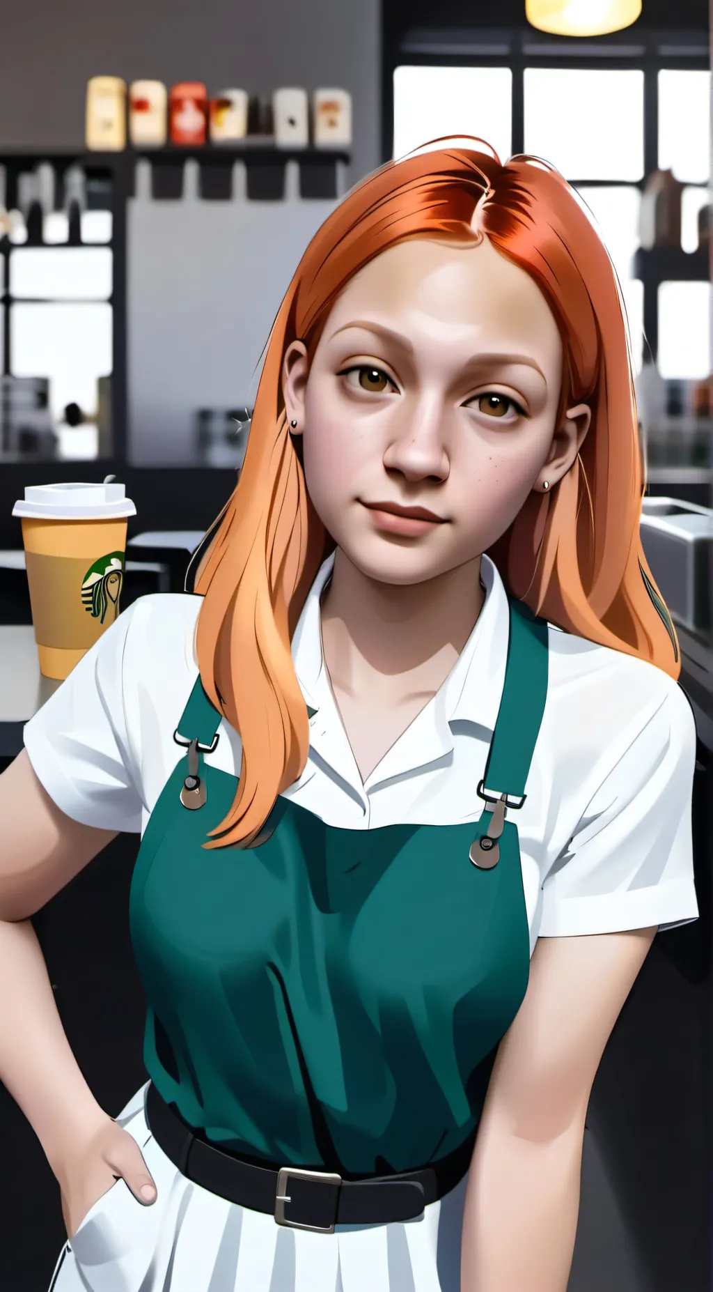 ai character: Zariah *work mode* background