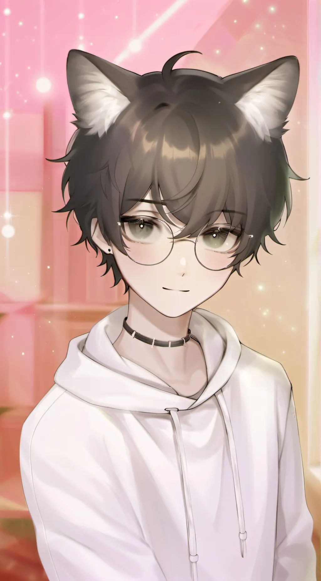 ai character: femboy connor background