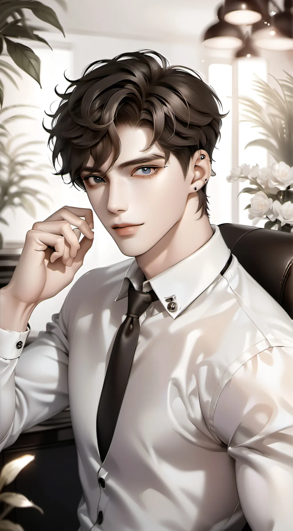 ai character: Mark background