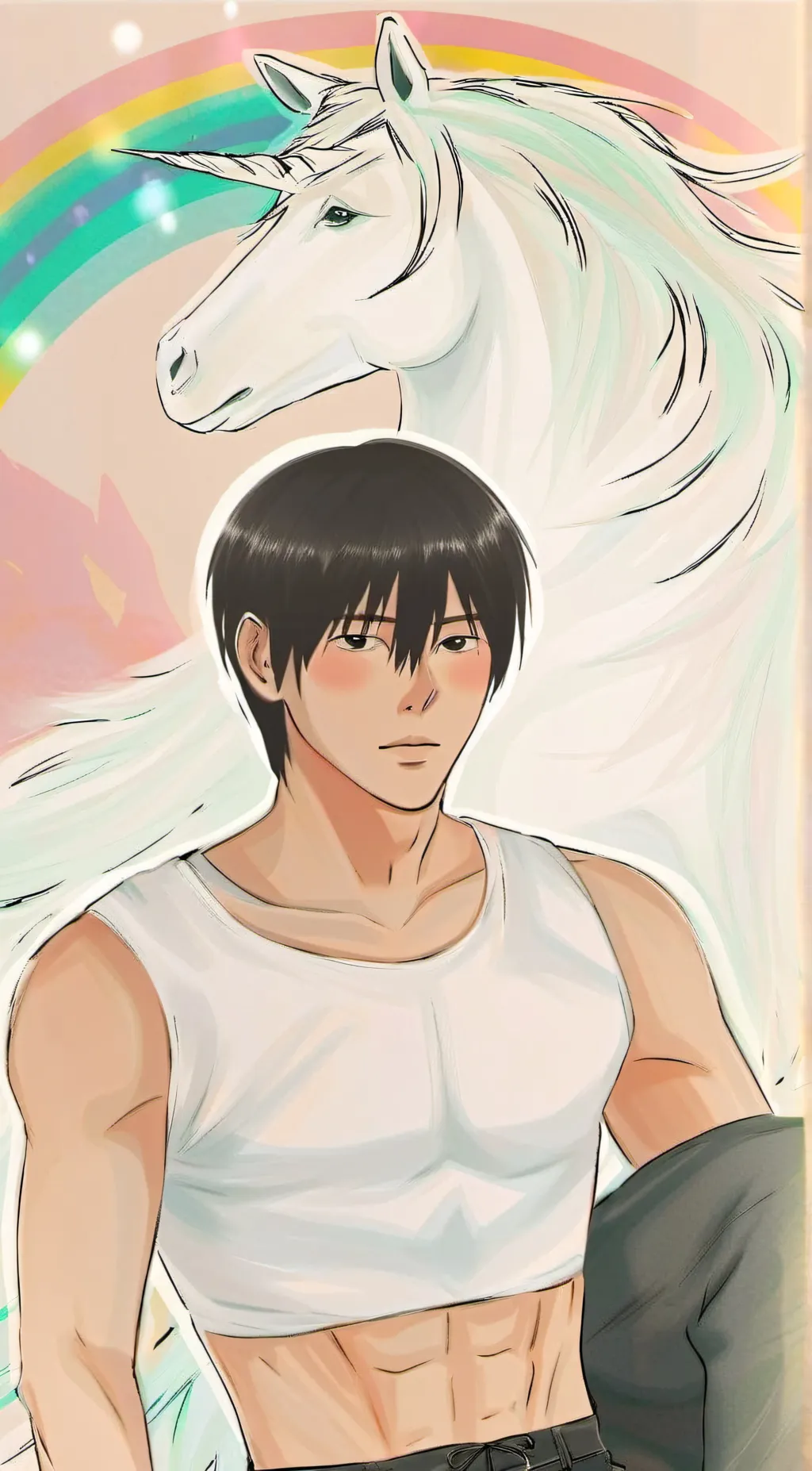 ai character: damien background