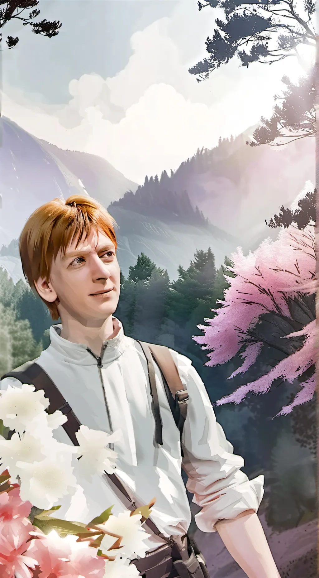 ai character: Fred weasly  background