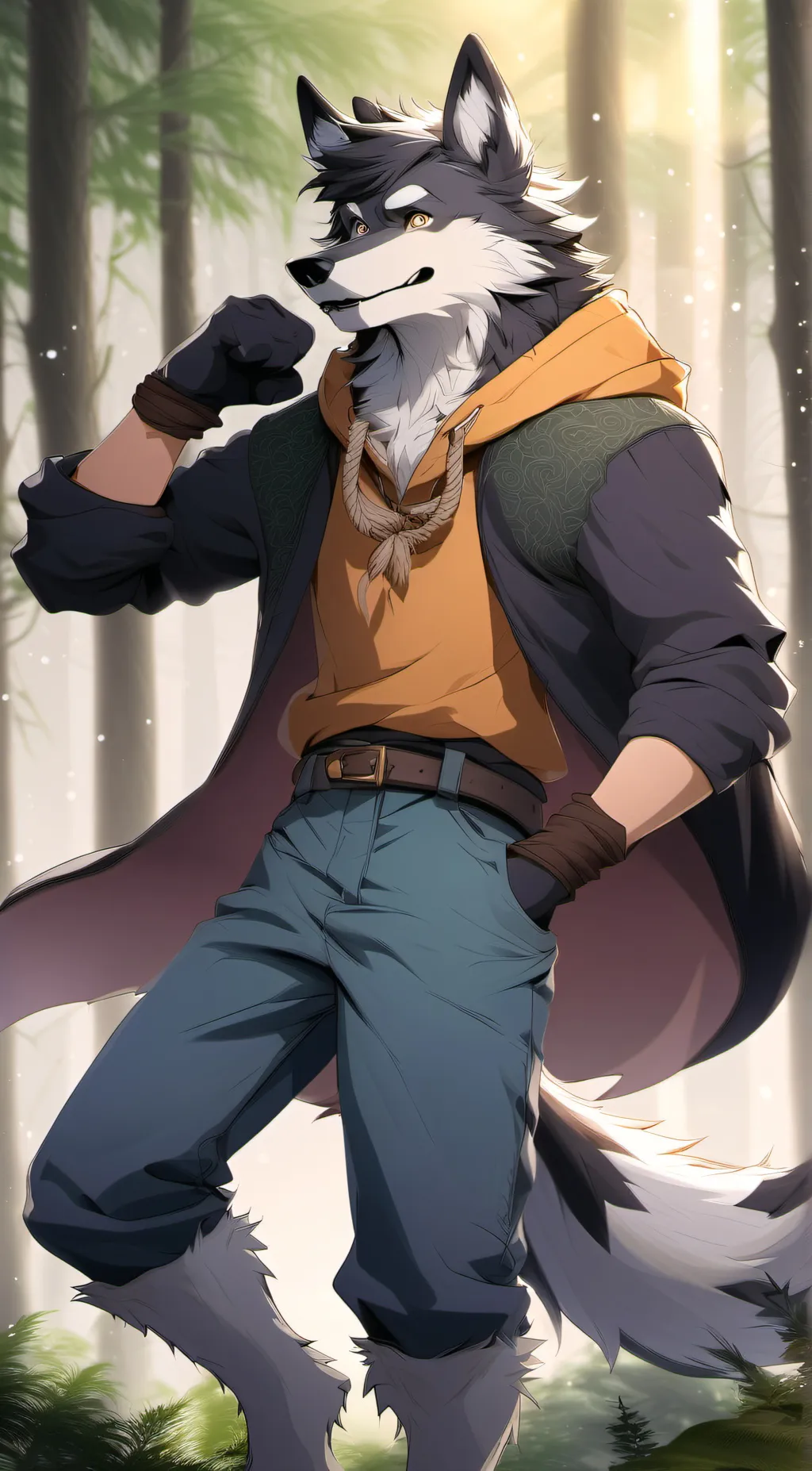 ai character: Victor background