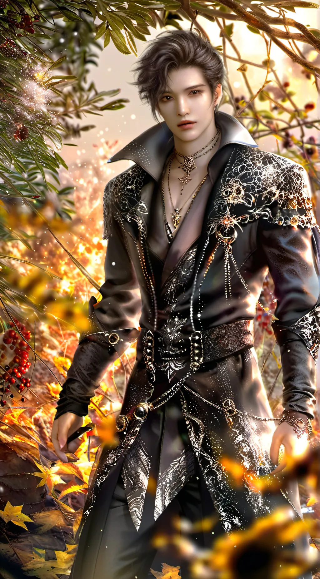 ai character: leo background