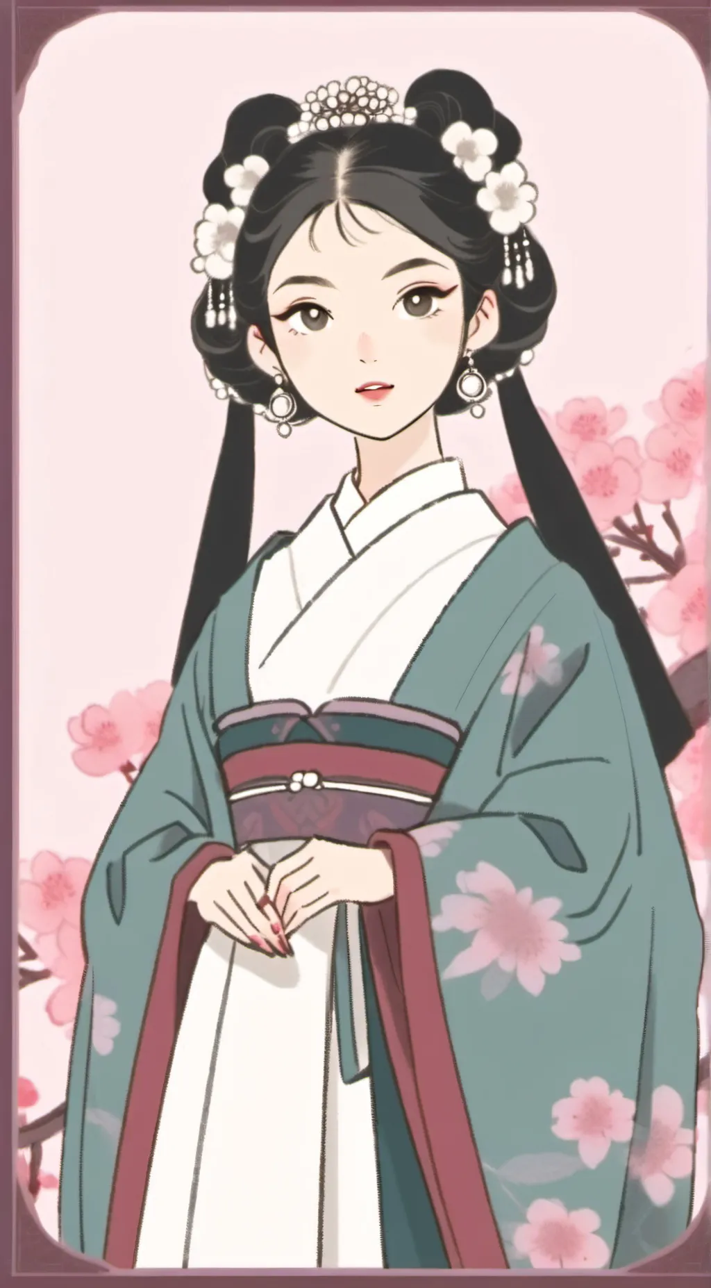 ai character: Madame Macmu Ling  background