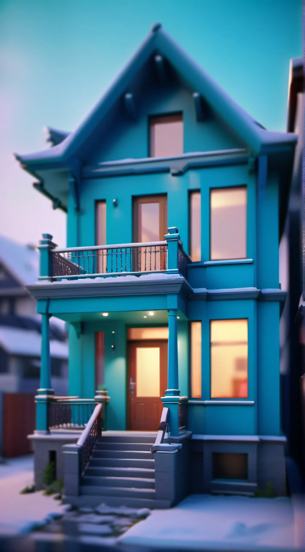 ai character: FPE in ur house background