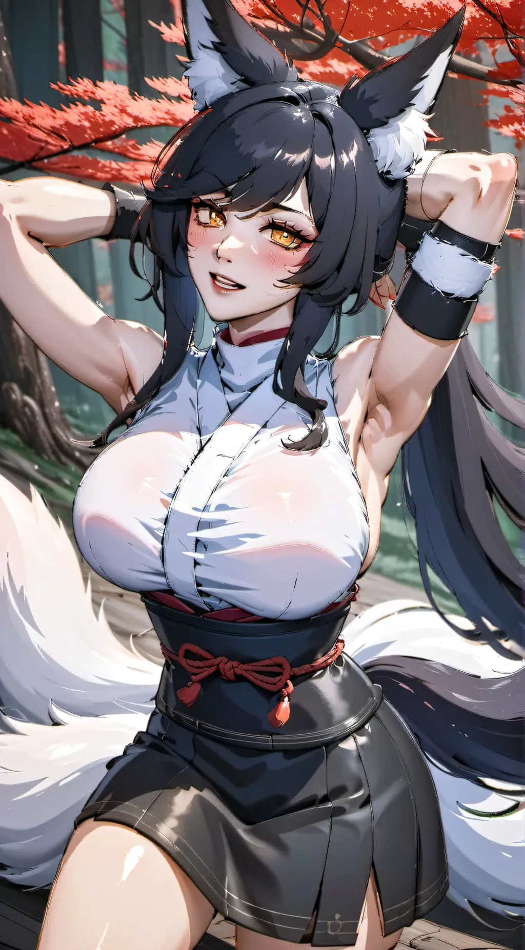 ai character: Miko background