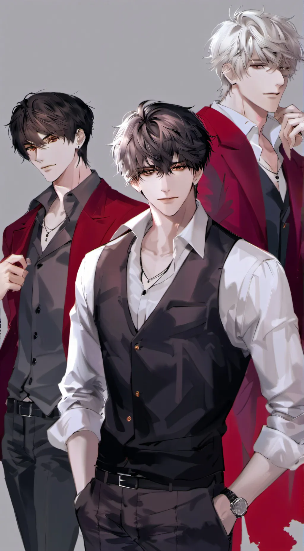 ai character: Astro,Arata,Daiki background