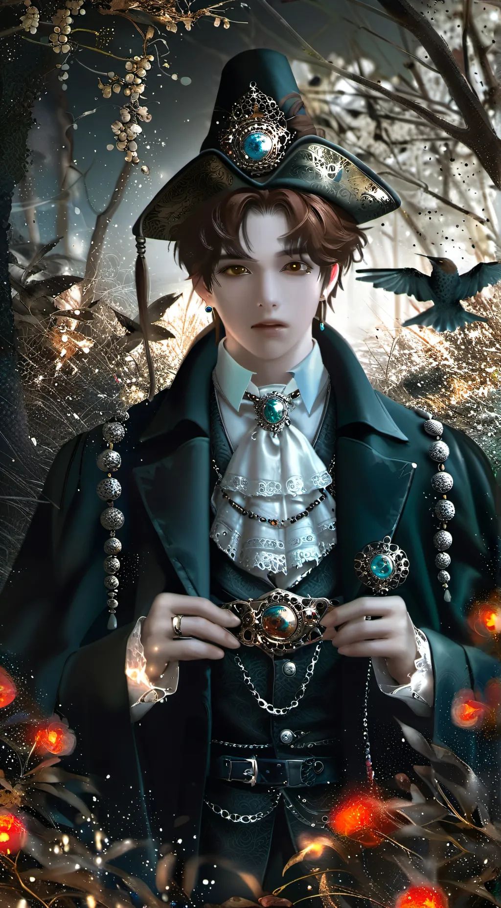 ai character: huina tango  background