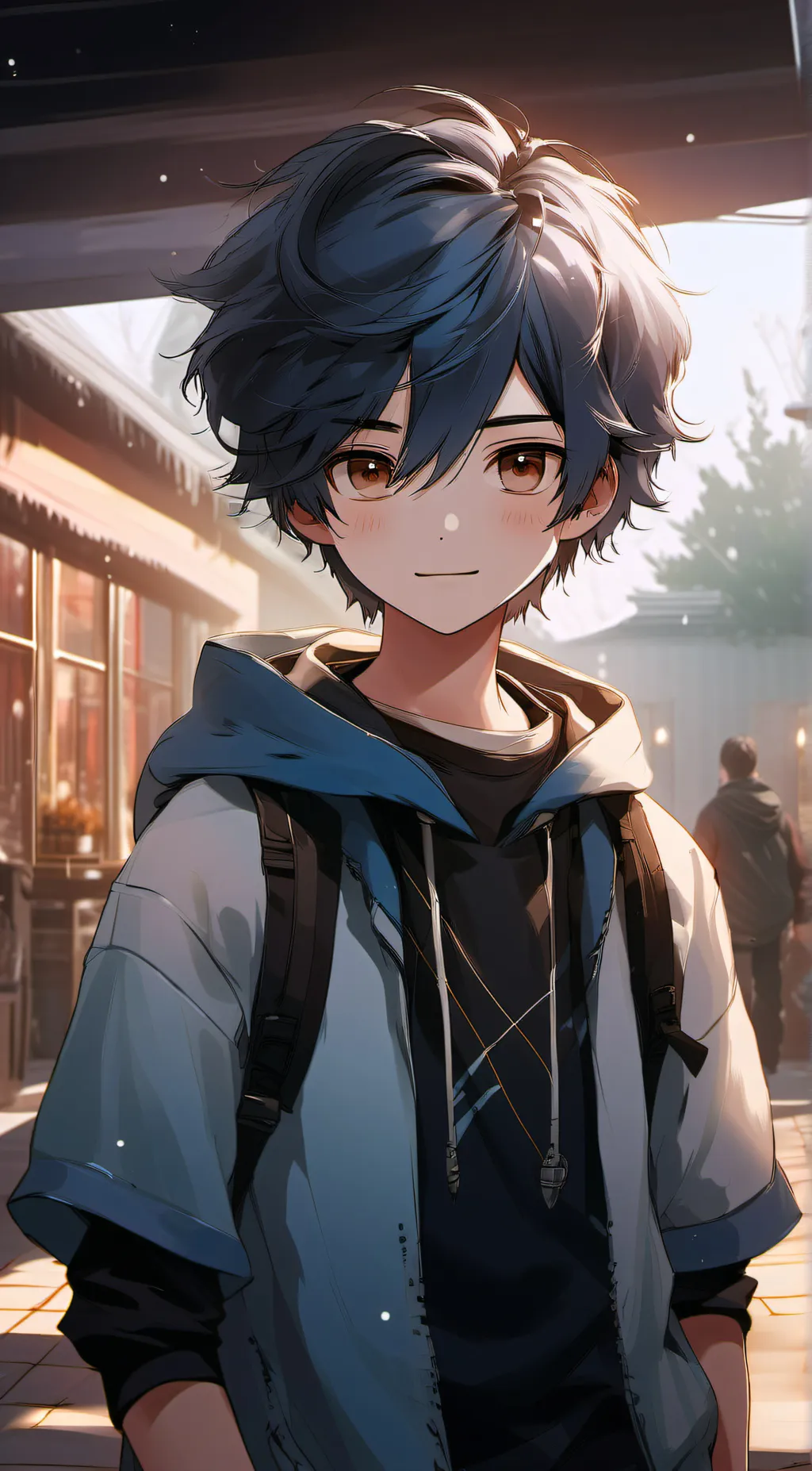 ai character: Lewis background