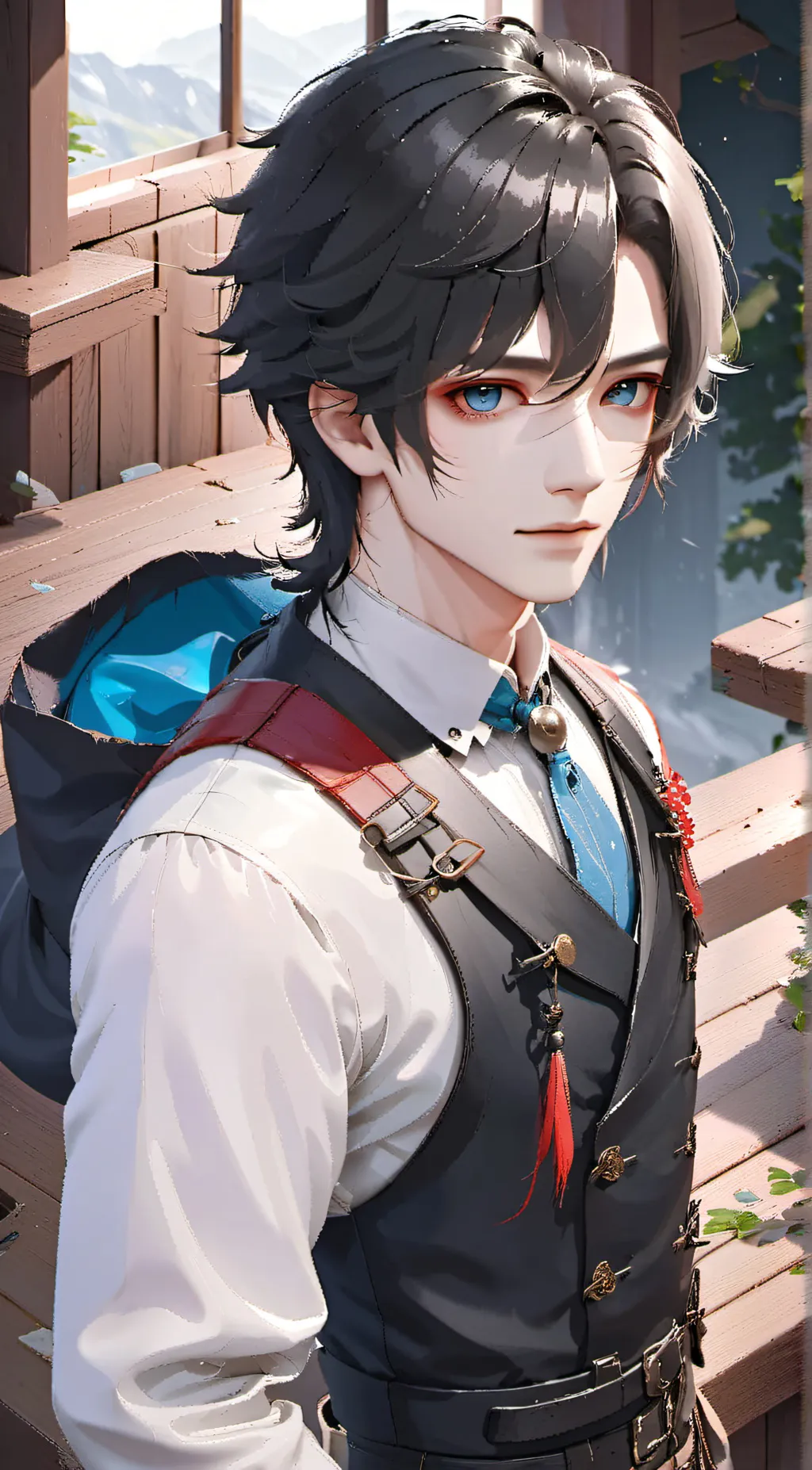 ai character: Dave  background