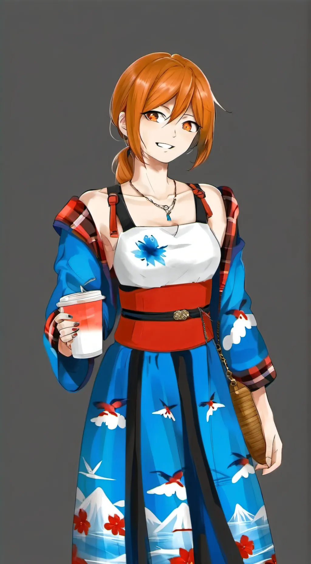 ai character: Sandy background