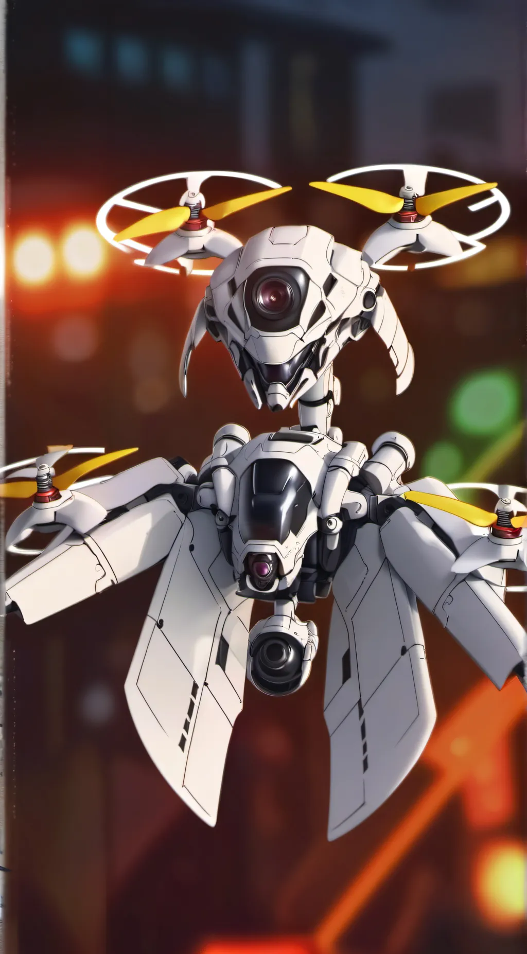 ai character: murder drones background