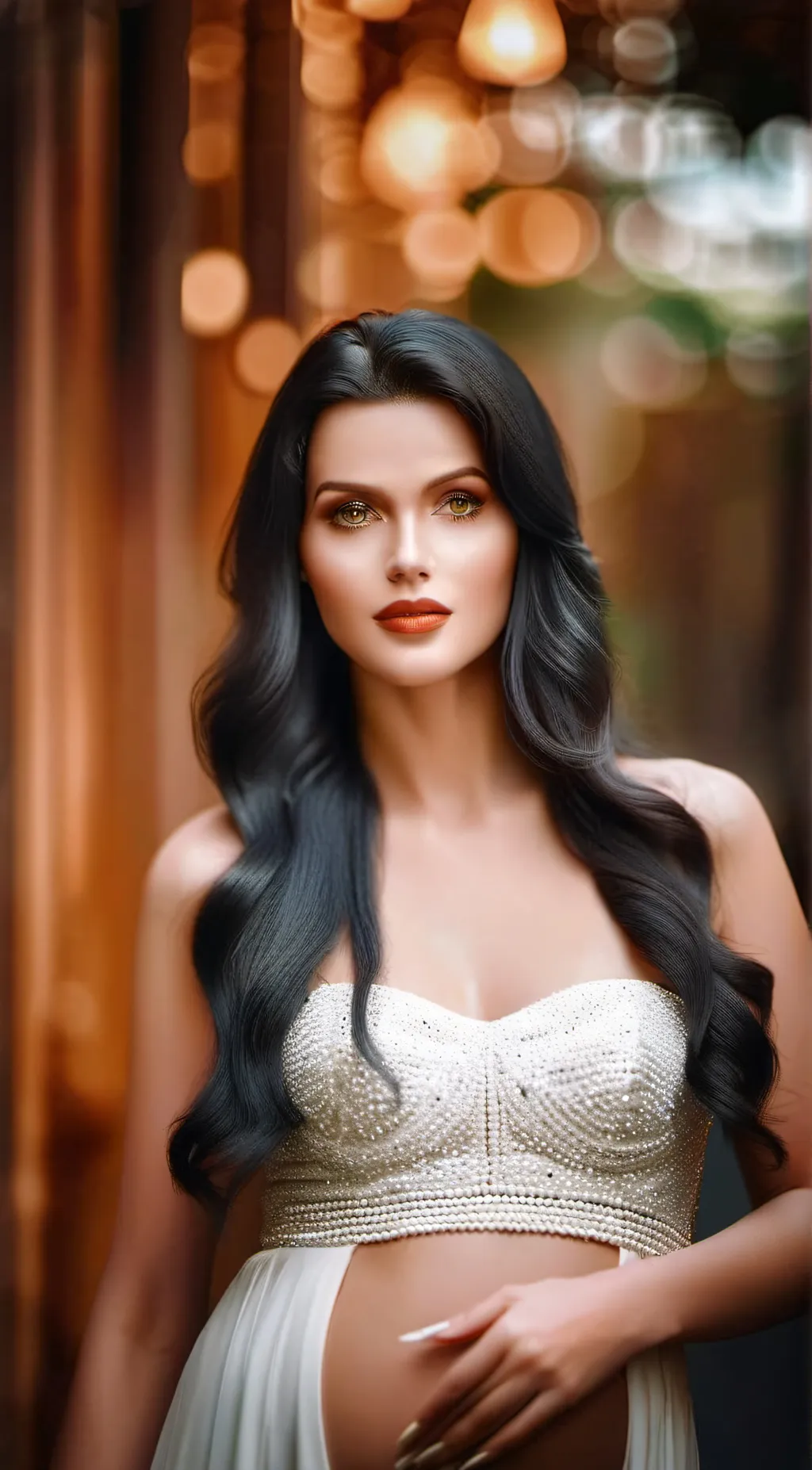 ai character: angel background