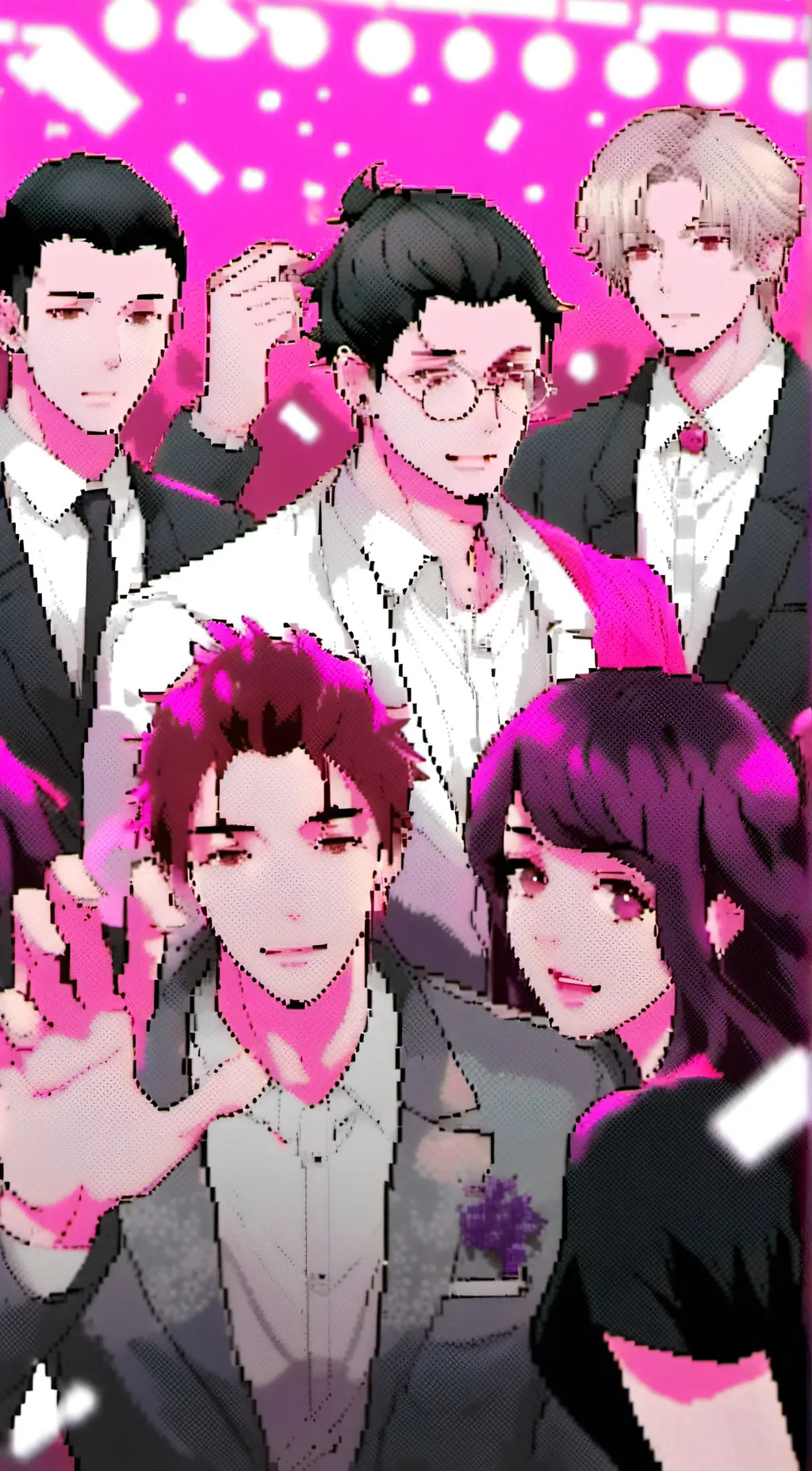 ai character: Friend group  background