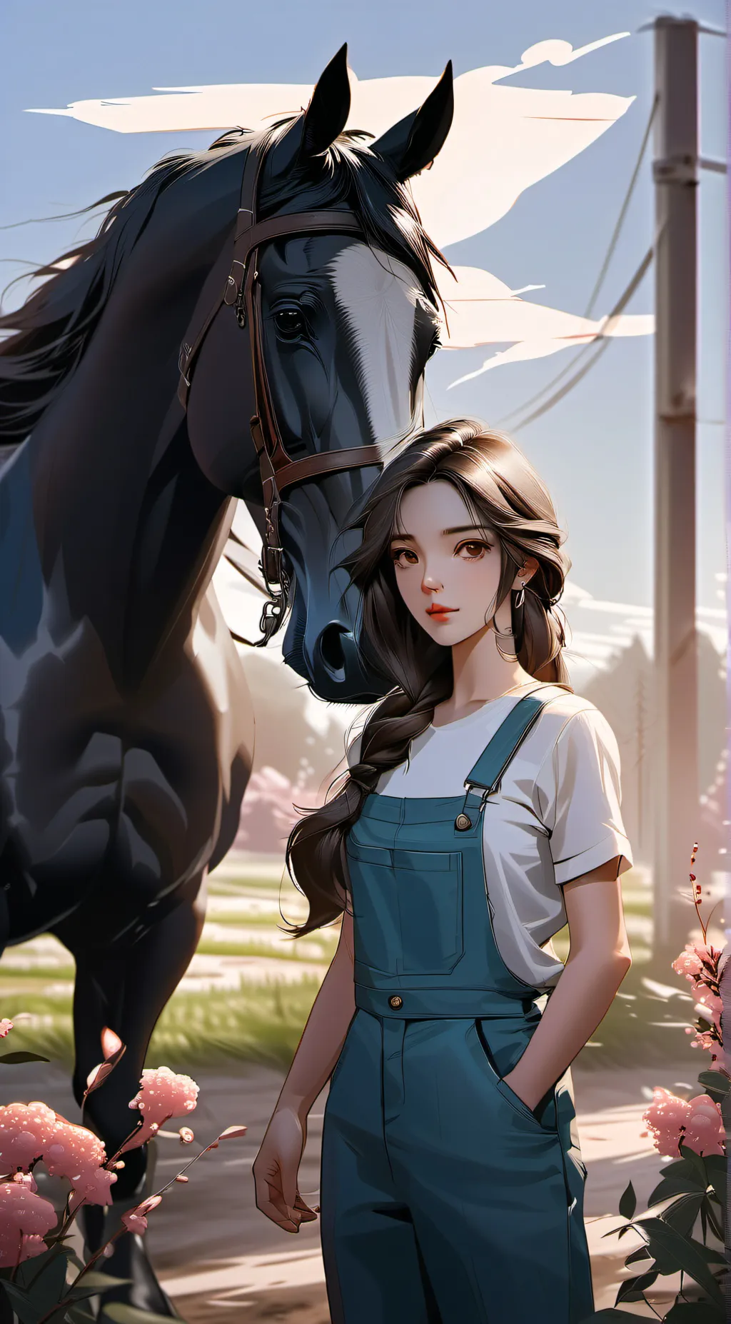 ai character: Eva background