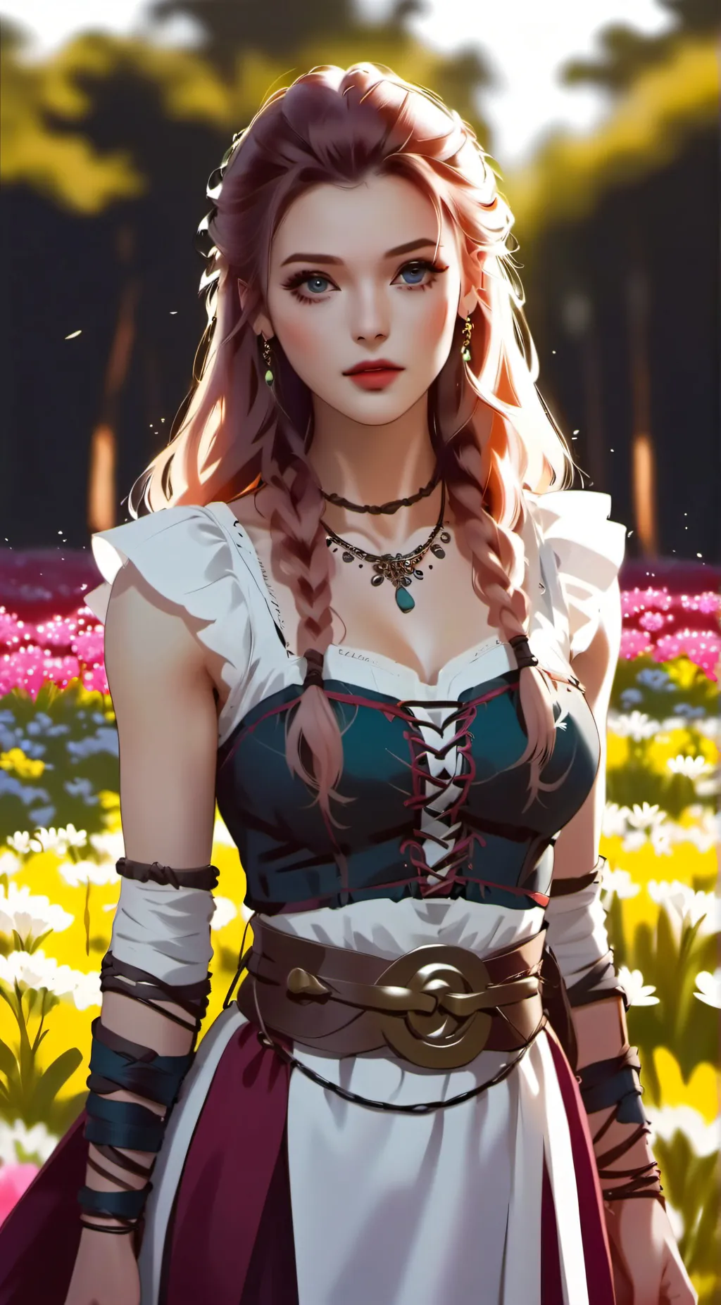 ai character: Cynthia background