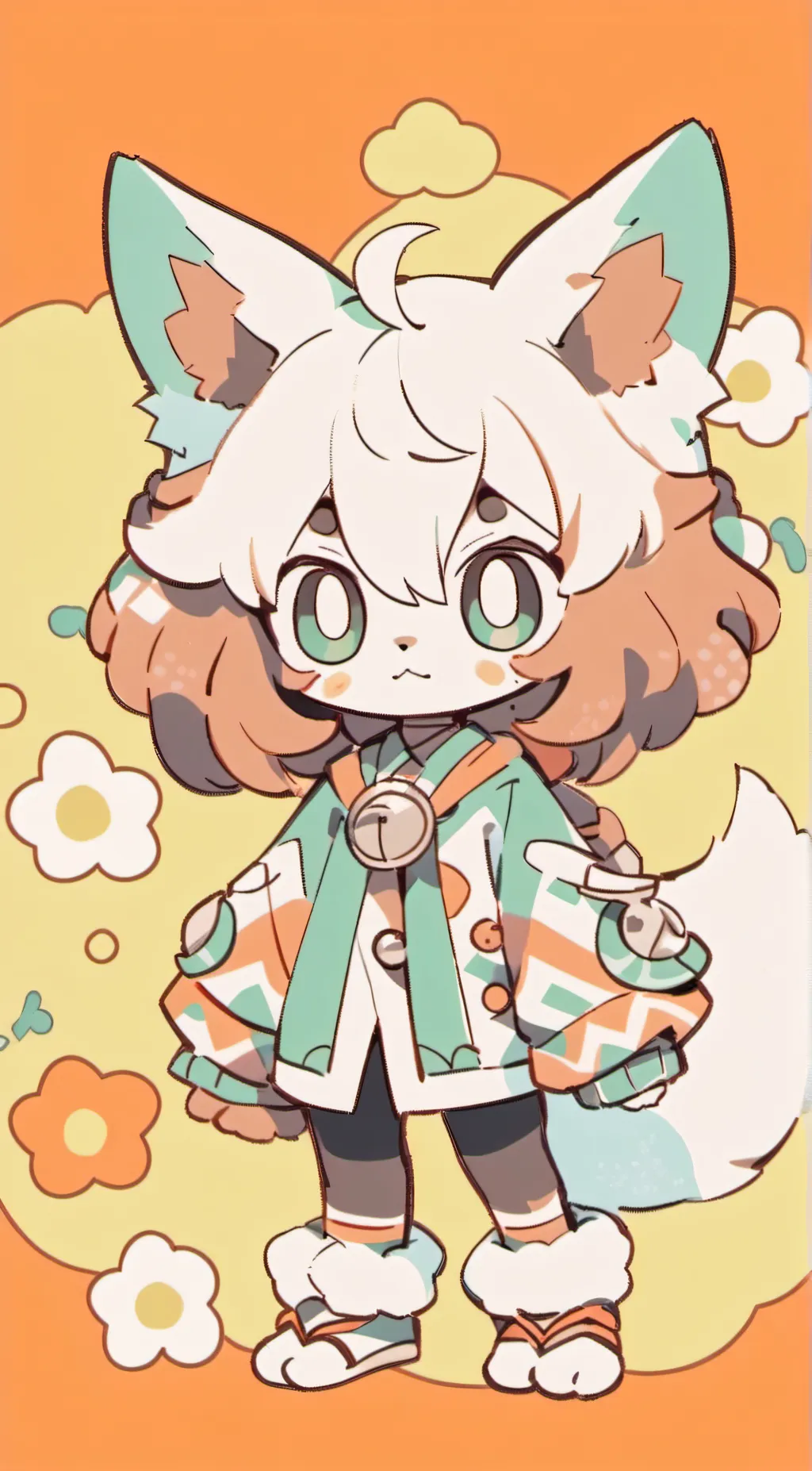 ai character: mika_kit background