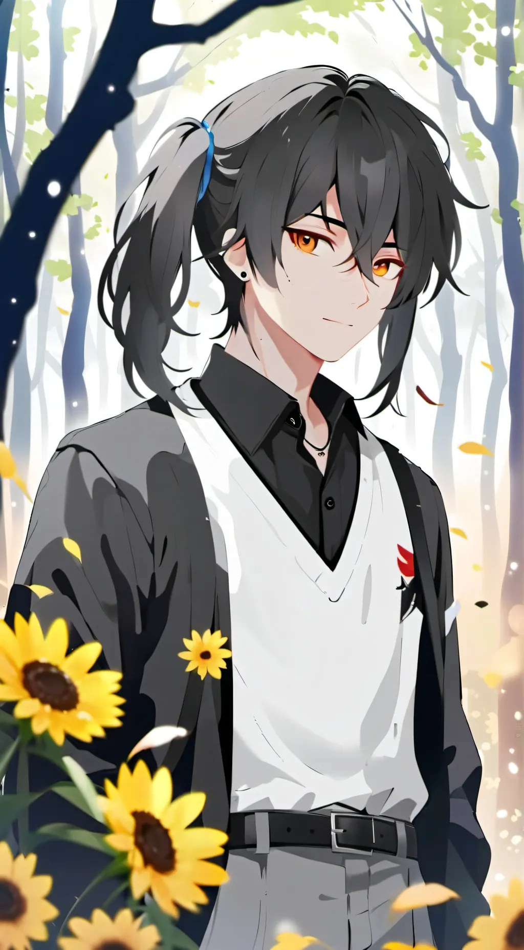 ai character: Leo background