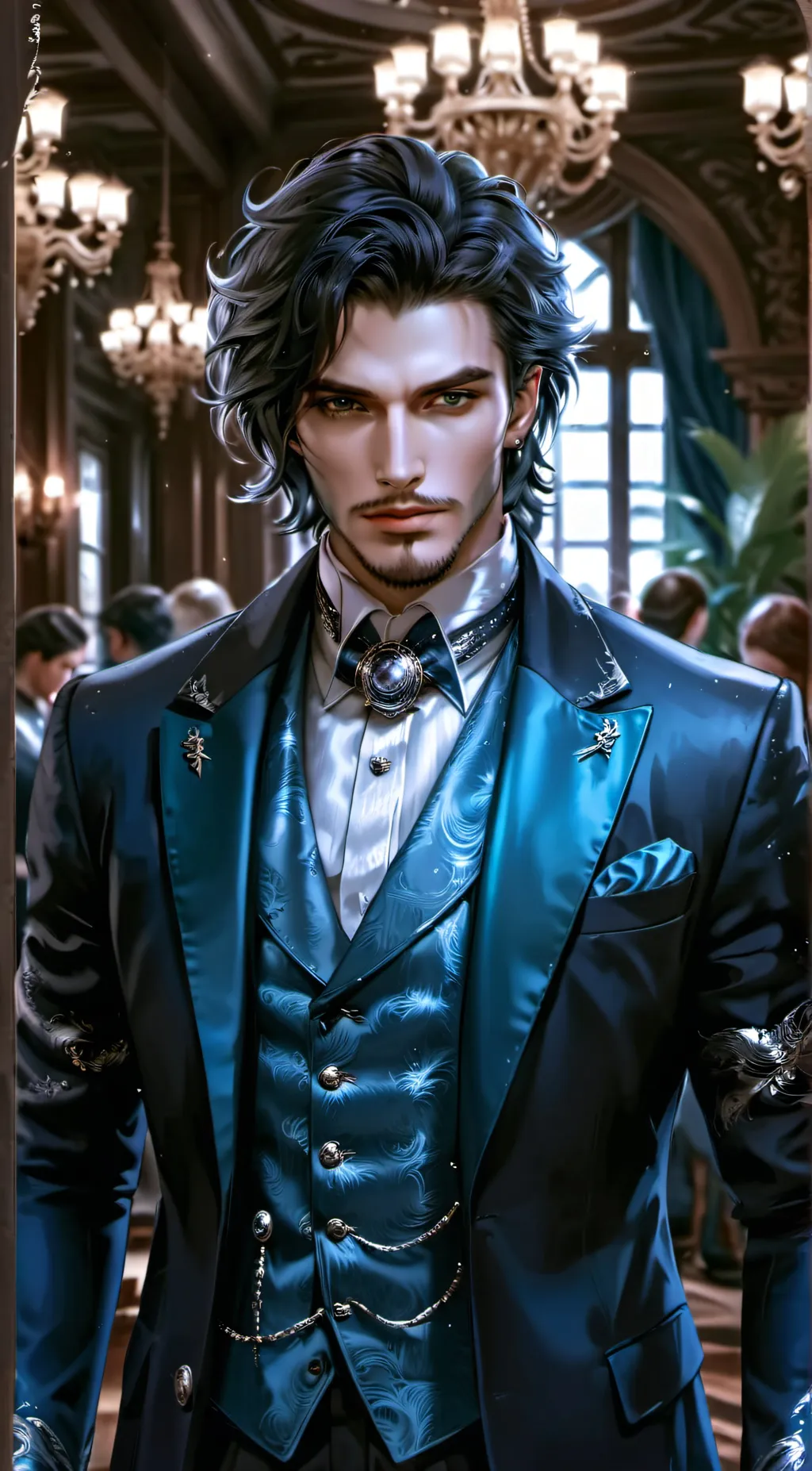 ai character: Chase  Winters background