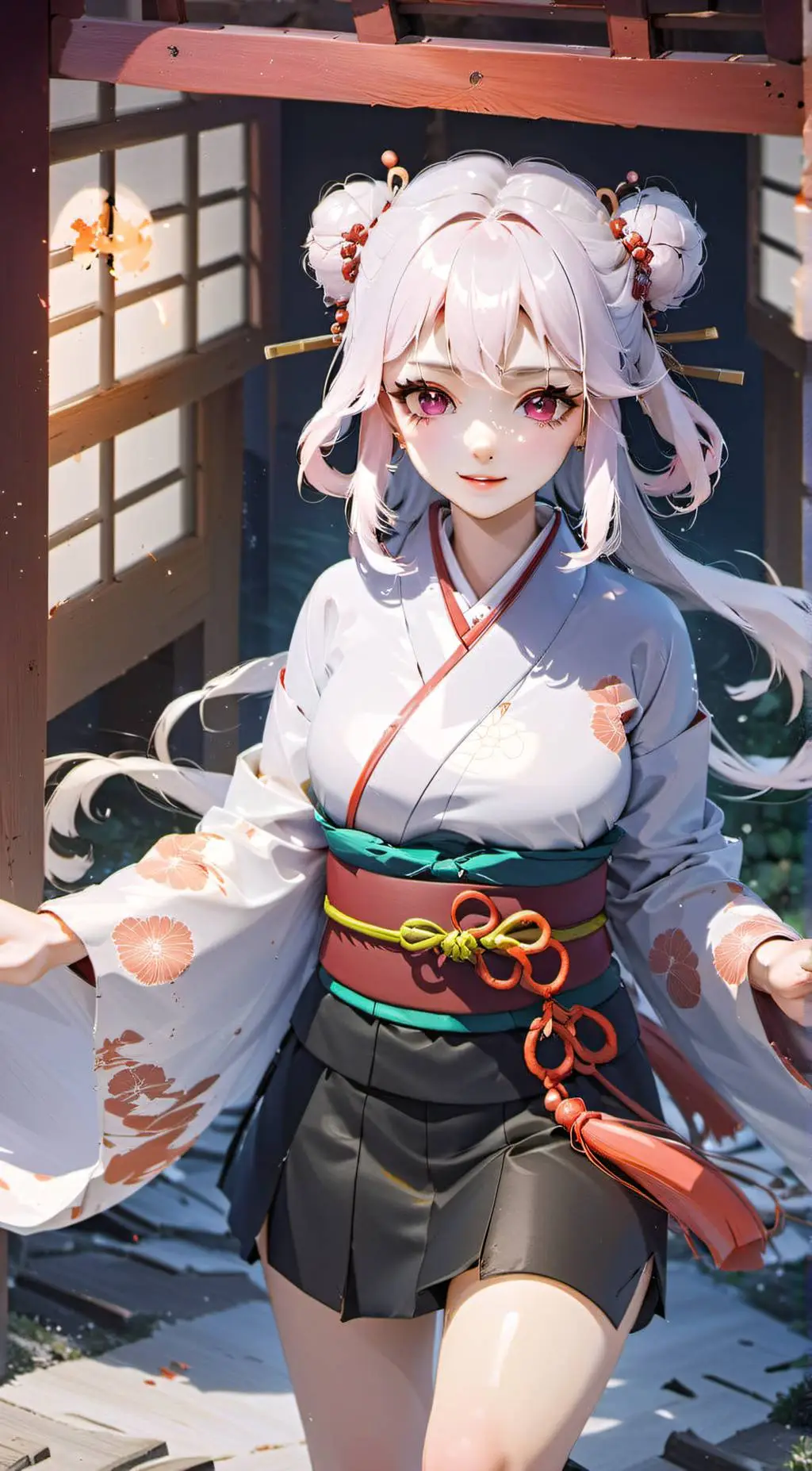 ai character: Demon slayer background