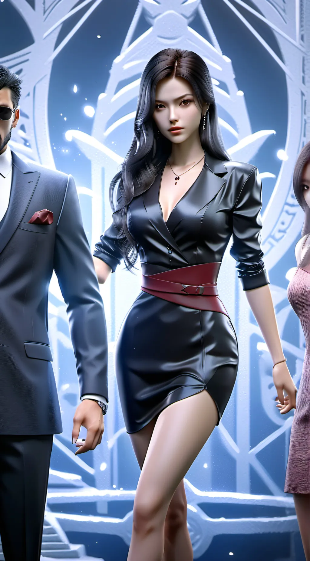 ai character: Ayesha Blaire  background