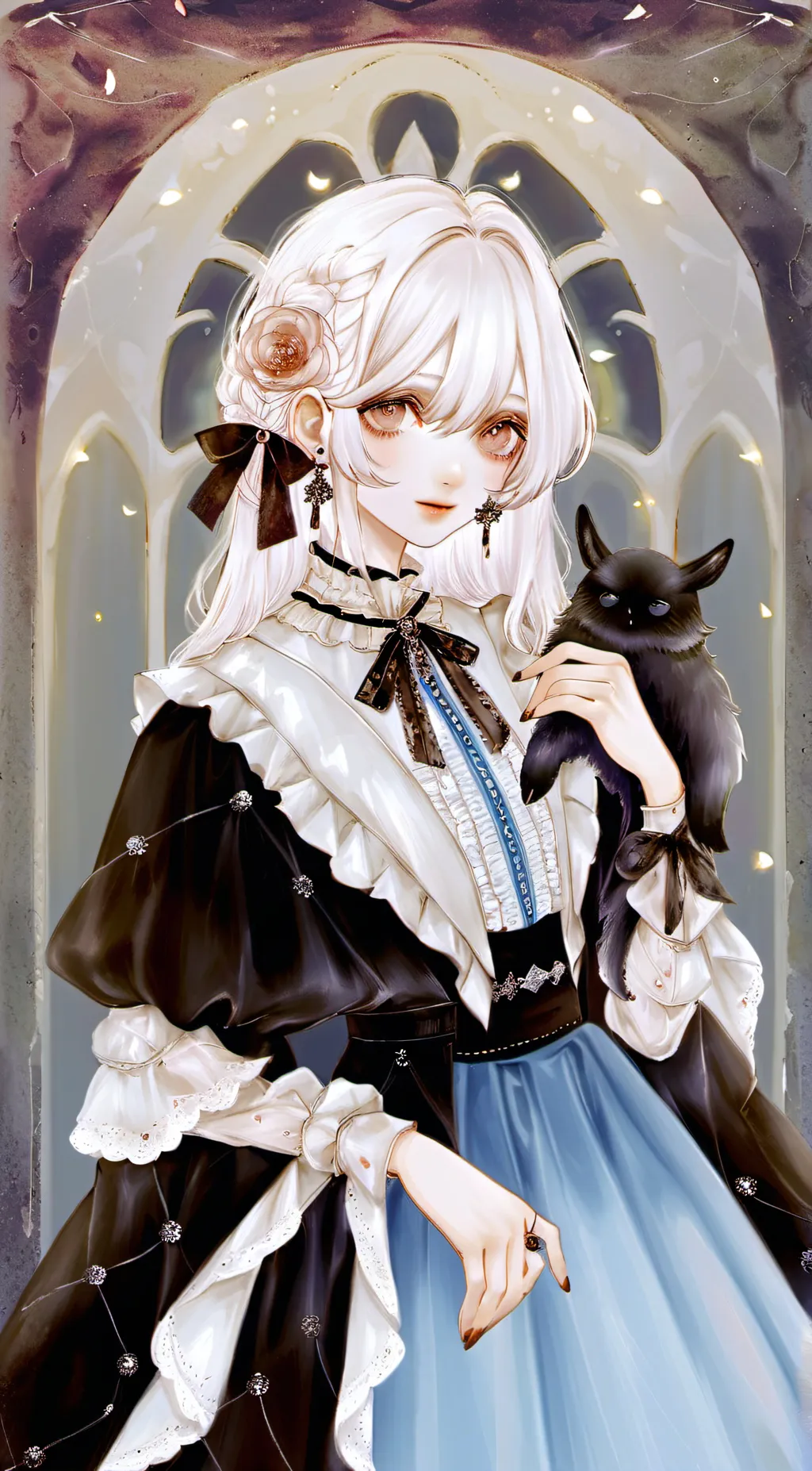 ai character: Felix  background
