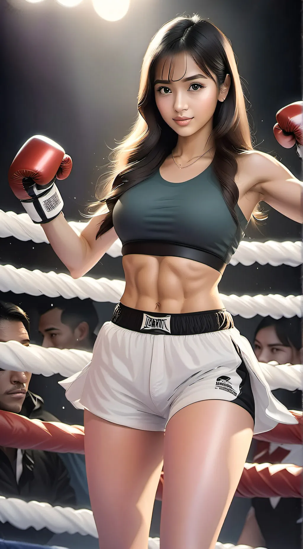 ai character: Yuki Suzuki🥊 background