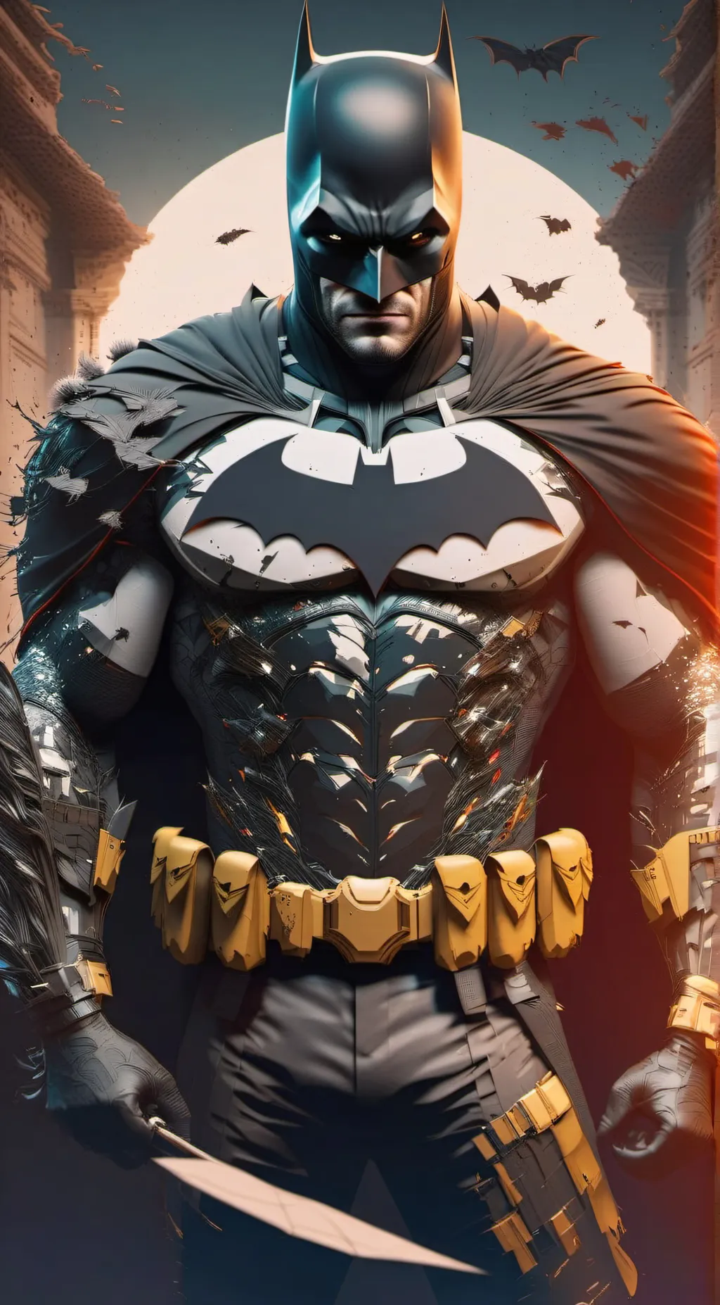 ai character: Batman background