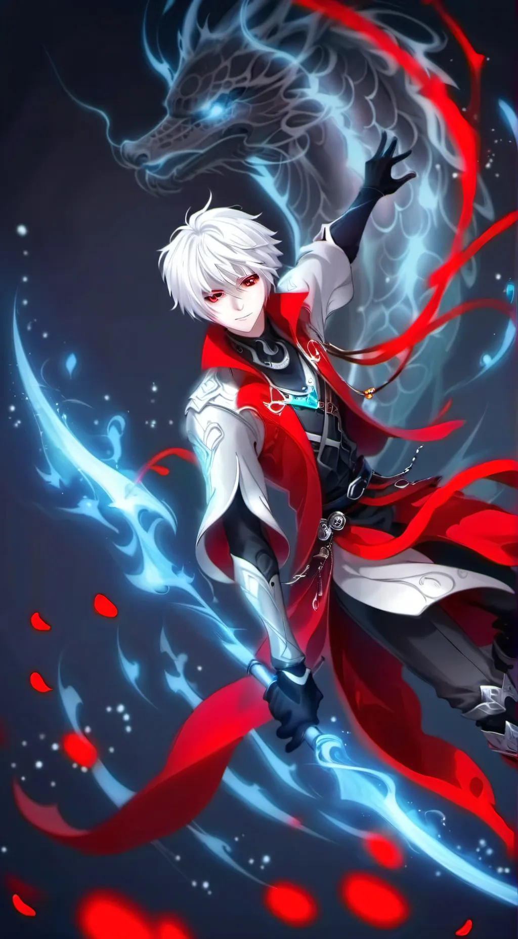 ai character: Electrical Spinner background