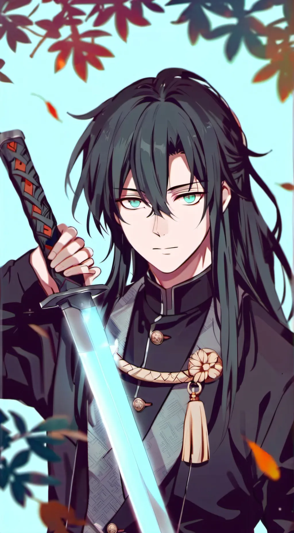 ai character: Muichiro Tokito background