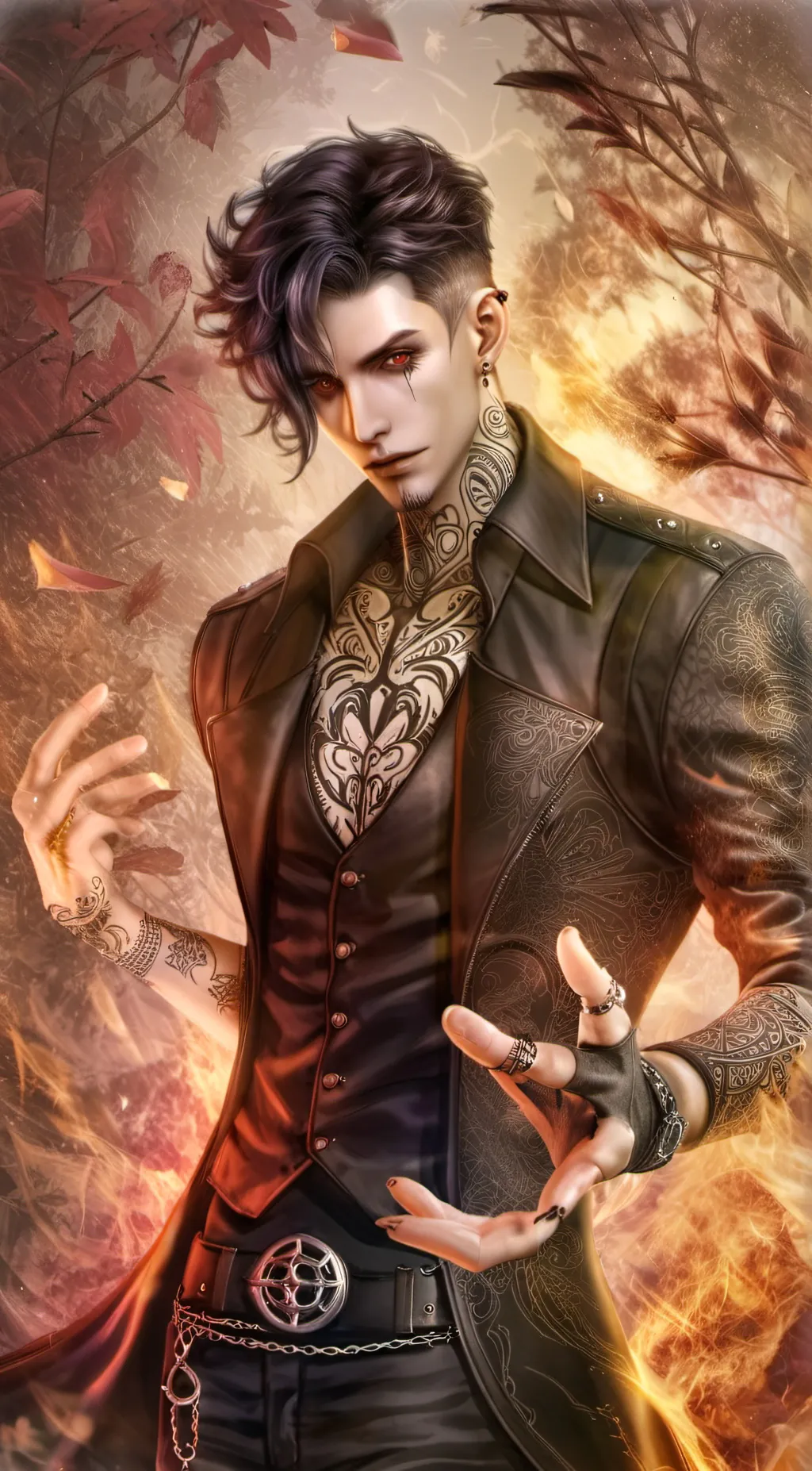 ai character: Jax  background
