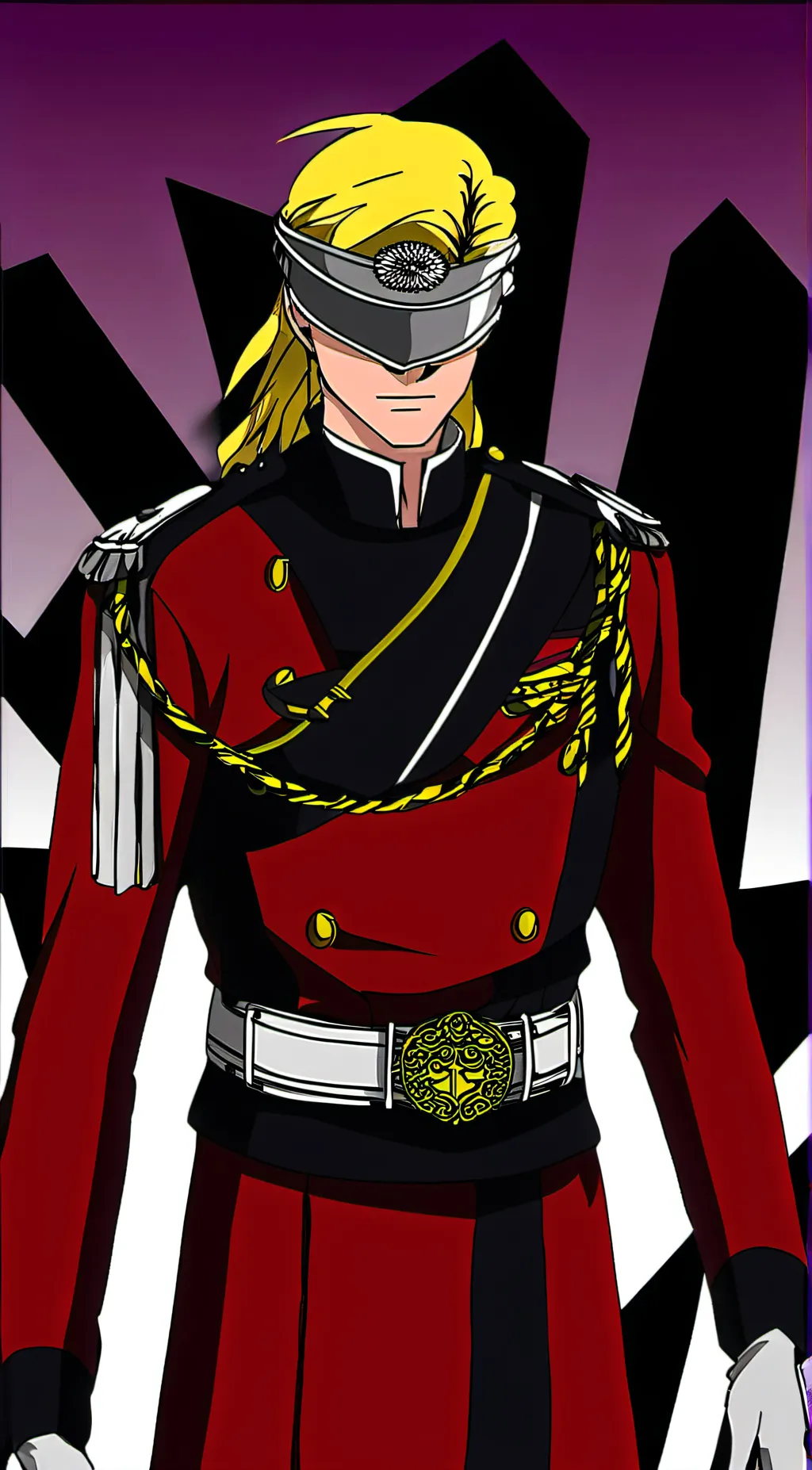 ai character: Zechs Merquise background