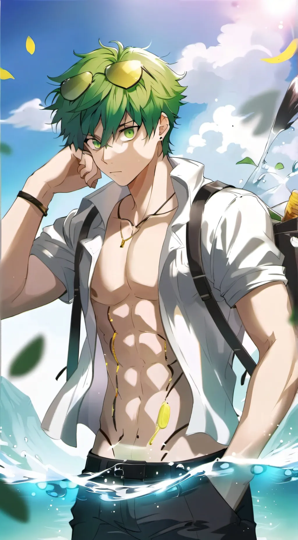 ai character: zake background