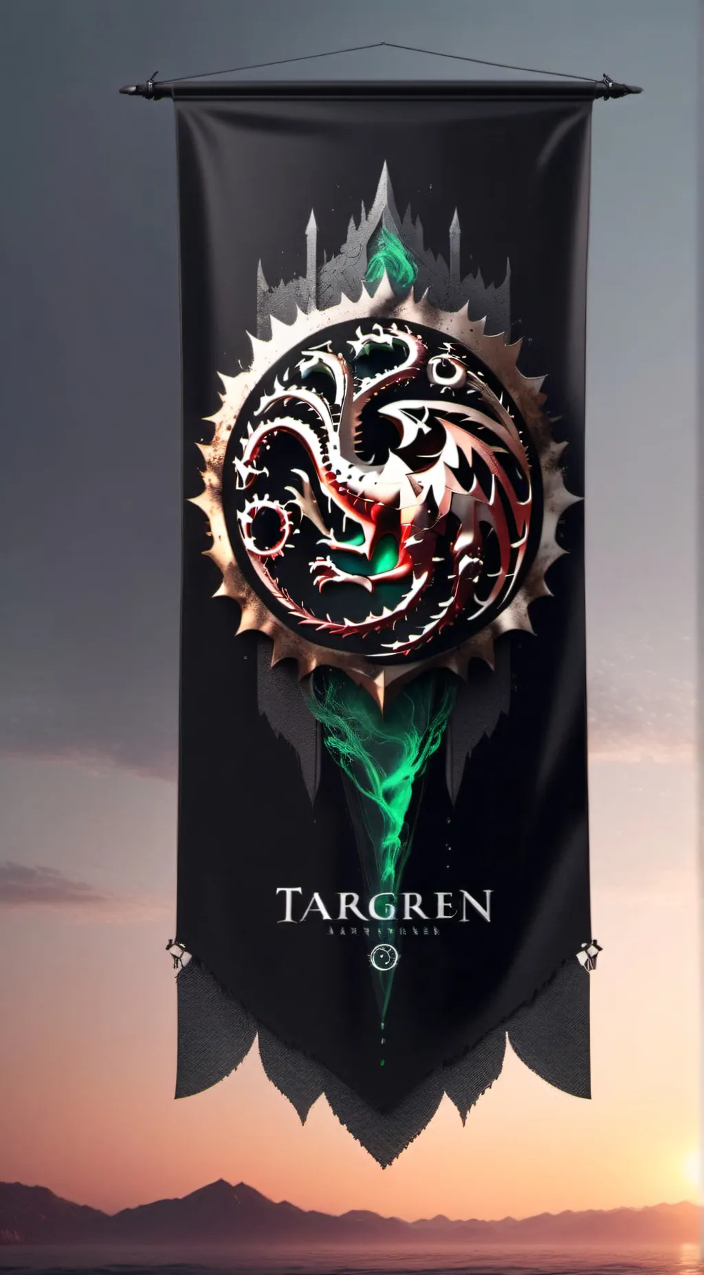 ai character: Rhaenyra x Aegon background