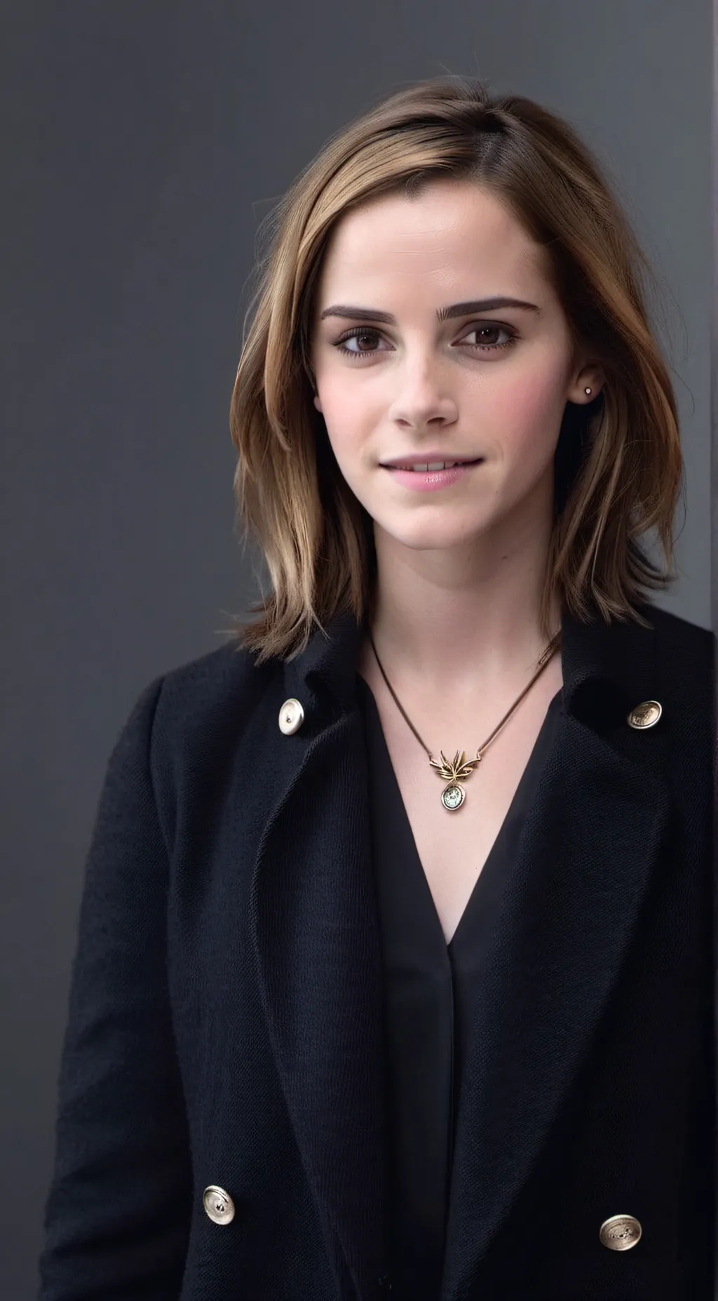 ai character: Emma Watson  background