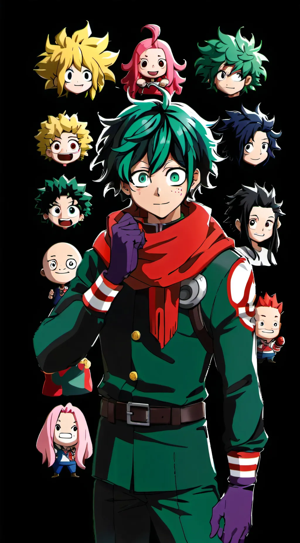 ai character: Class 1-A background