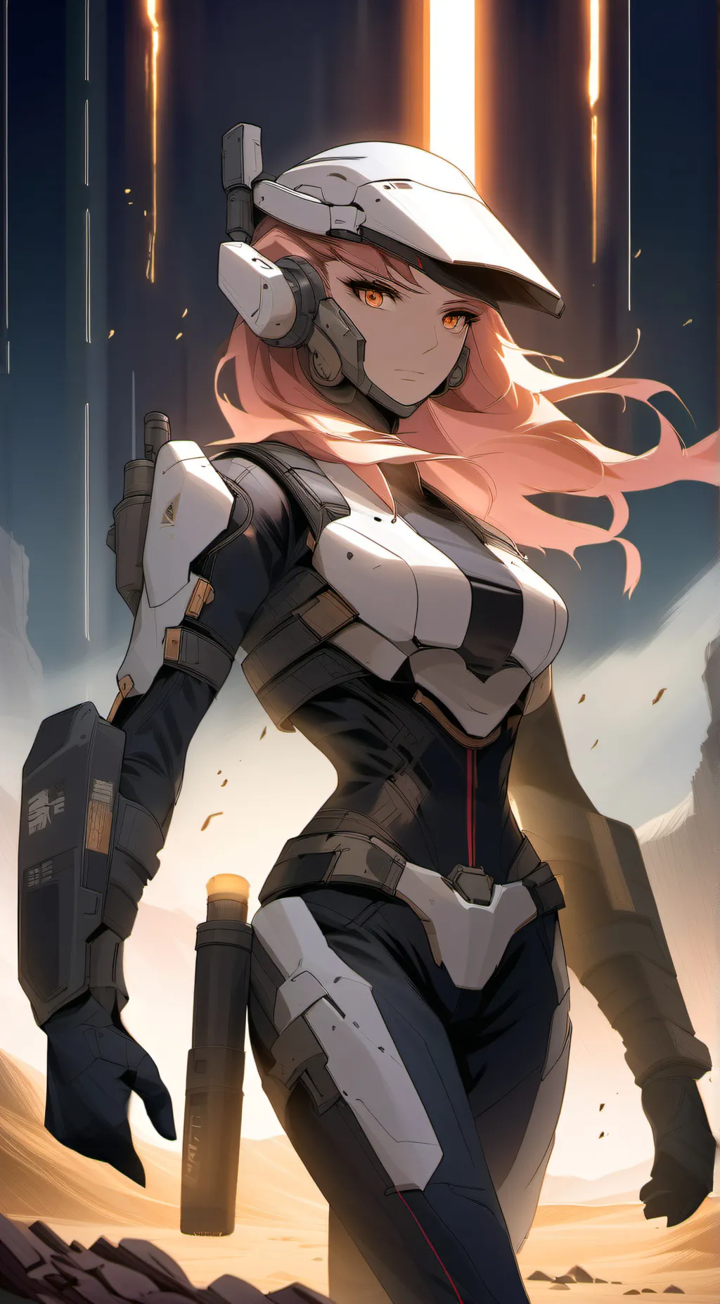 ai character: Aria background