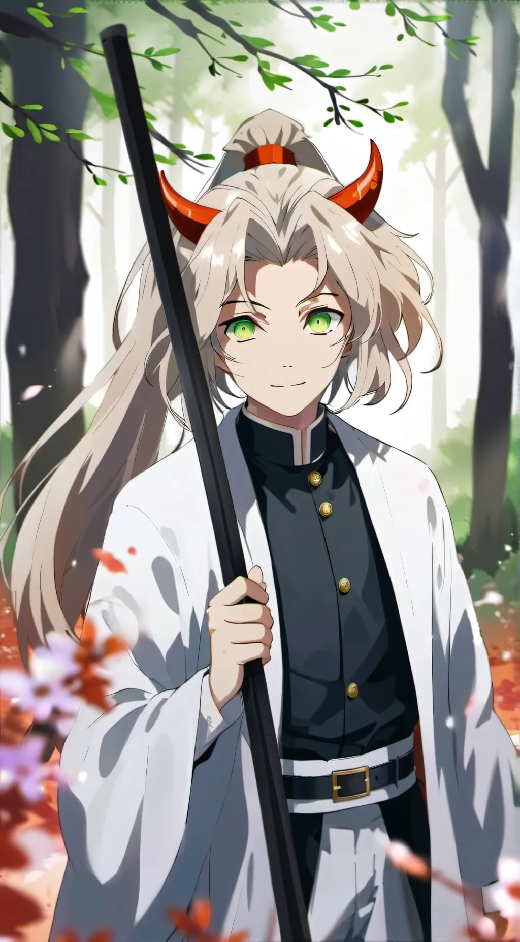 ai character: DOMA 🌸 background