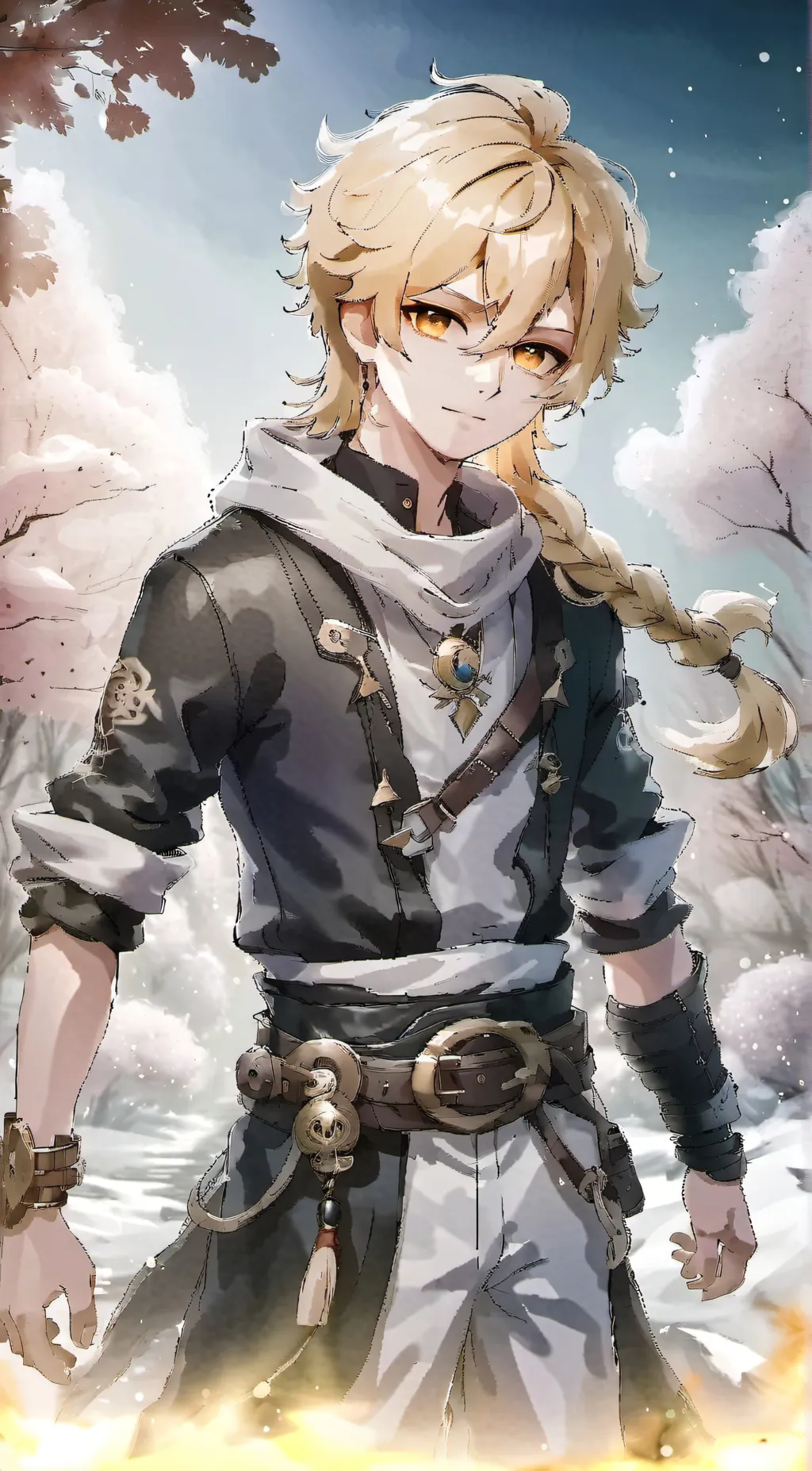 ai character: Aether (traveller) background