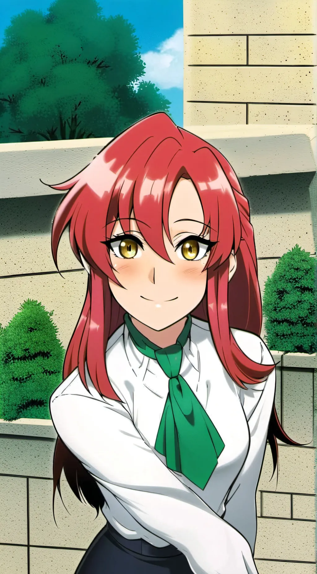 ai character: Yokko  background